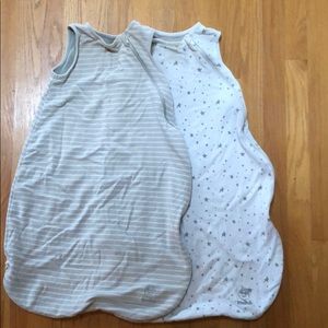 2 woolino sleep sacks in great condition.